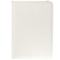 360 graden draaiend Litchi structuur lederen hoesje met houder voor Samsung Galaxy Tab 4 10.1 / SM-T530 wit - thumbnail