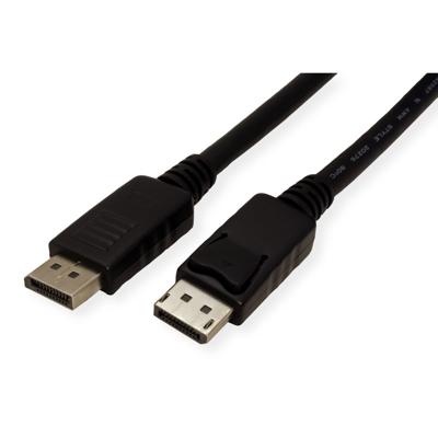 VALUE DisplayPort kabel, DP M/M, zwart, 10 m VALUE DisplayPort kabel, DP M/M, zwart, 10 m