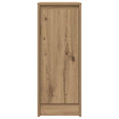 Dressoir 29,5x34x76 cm bewerkt hout artisanaal eikenkleur Dressoir 29,5x34x76 cm bewerkt hout artisanaal eikenkleur