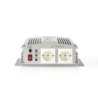 Stroomomvormer Gemodificeerde Sinusgolf | 24 V DC - 230 V AC | 1000 W | 2x Schuko-Uitgang - thumbnail