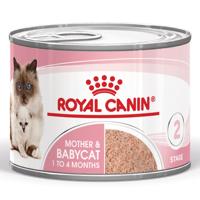 Royal Canin mother & babycat kattenvoer 12x195gr blik mousse - thumbnail