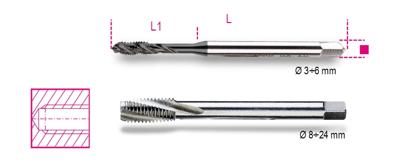 Beta Machinetappen voor blinde gaten HSS 428FC 3 - 004280103