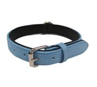 Nobleza Hondenhalsband gevoerd - Vegan leer - 31cm - thumbnail