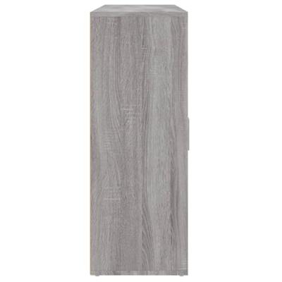 Dressoirs 3 st 60x31x84 cm bewerkt hout grijs sonoma eikenkleur