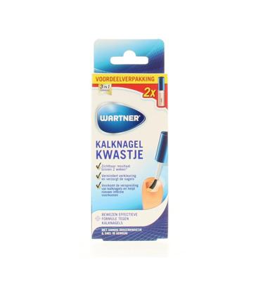Wartner Kalknagelkwastje duo 2 x 5 ml (10 ml)
