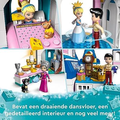 Lego Disney 43206 Princess Het Kasteel van Assepoester - thumbnail