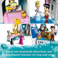 LEGO Disney Princess - Het kasteel van Assepoester en de knappe prins Constructiespeelgoed - thumbnail