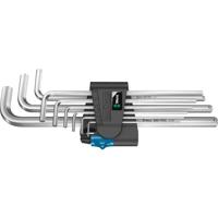 Wera 950/9 L Hex-Plus HF 1 | Stiftsleutelset | metrisch | verchroomd | met vasthoudfunctie | 9-delig - 05022130001 - thumbnail