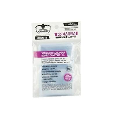 Ultimate Guard Board Game Sleeves (50) - Standard European
