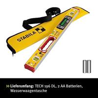 STABILA TECH 196 DL digitale waterpas 61cm - 19829 - thumbnail