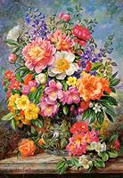 Castorland legpuzzel june flowers in radiance, 1000st. - thumbnail