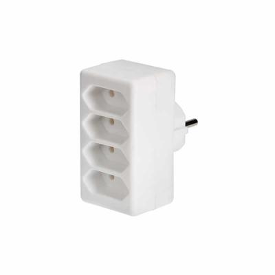 Euro verdeelstekker 4 voudig ideaal voor thuis