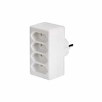 Euro verdeelstekker 4 voudig ideaal voor thuis - thumbnail