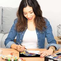 Ravensburger creart Star Wars-R2-D2 - thumbnail