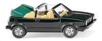 Wiking 0046 05 H0 Auto Volkswagen Golf I Cabrio, donkergroen - thumbnail