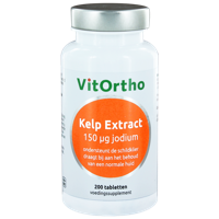 VitOrtho Kelp Extract (150mcg Jodium) Tabletten 200st - thumbnail