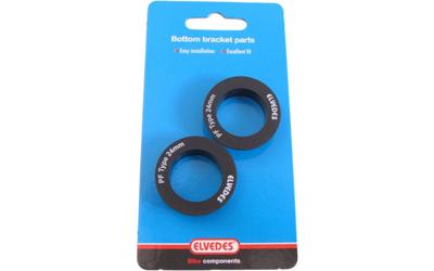 Elvedes Trapas lagerkapjes voor shimano 24mm press-fit (2 stuks)