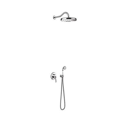 Regendoucheset Tres Clasic Mengkraan Incl. Handdouche Chroom Tres Regendoucheset Tres Clasic Mengkraan Incl. Handdouche Chroom Tres
