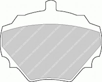 Remblokken set FDB844 Remblokken set FDB844