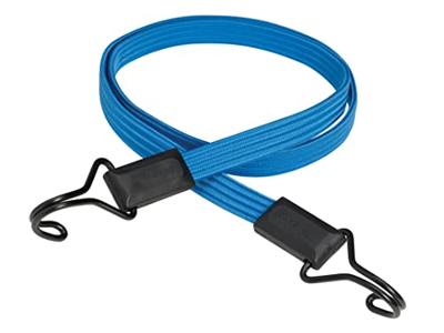 Masterlock Flat bungee 120cm - colour : dark bluedouble reverse hook - 3227EURDAT
