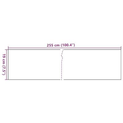 VidaXL Balkonschermen 5 st 255x19 cm poly rattan lichtbruin