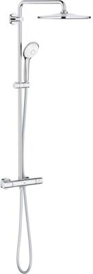 Grohe Euphoria 310 regendoucheset met 4 straalsoorten en thermostaatkraan waterbesparend Ø31cm chroom