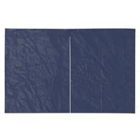 Tentwanden met ritssluiting PE blauw 2 st - thumbnail