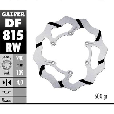 GALFER remschijf "df815 rotor df815 w offroad rigid gr.