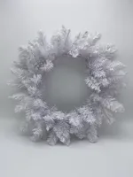 Kerstkrans Pencil Wit Ø45cm - thumbnail