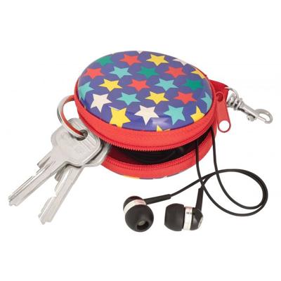 Moses portemonnee Sterren junior metaal 7 cm rood Moses portemonnee Sterren junior metaal 7 cm rood