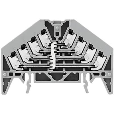 Weidmüller 1173890000 Potentiaalverdeler 9.20 mm Push-In-klem Grijs 20 stuk(s)