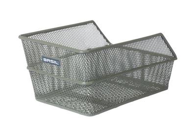 BASIL Fietsmand cento s fm met vaste montage 31 x 21 x 9 cm - olijfgroen