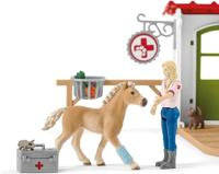 Schleich farm world dierenartspraktijk met dieren 42502 - thumbnail