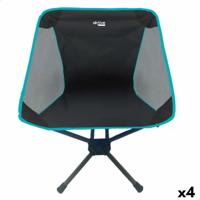 Inklapbare campingstoel Aktive 58 x 66 x 46 cm (4 Stuks) - thumbnail