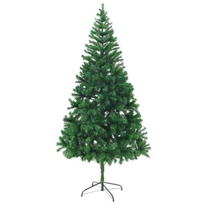 VidaXL Kunstkerstboom met stalen standaard 910 takken 210 cm VidaXL Kunstkerstboom met stalen standaard 910 takken 210 cm