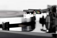 Thorens TD 201 platenspeler zwart - thumbnail