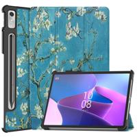 Lunso - Lenovo Tab P11 Pro Gen 2 (2e generatie) - Tri-Fold Bookcase hoes - Van Gogh Amandelbloesem - thumbnail