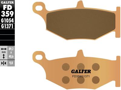 GALFER remblokken "fd359" brake pad fd359 g1371 sint.metal street