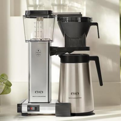 Moccamaster KBGT 741 Koffiefilter apparaat Zilver - thumbnail