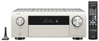 Denon AVC-X4700H 9.2-kanaals AV-versterker, Hifi-Versterker, Alexa-Compatibel, 8 HDMI-ingangen en 3-uitgangen, 8K-video, Bluetooth, WLAN, Muziekstreaming, Dolby Atmos, Auro-3D, HEOS Multiroom - Zilver - thumbnail
