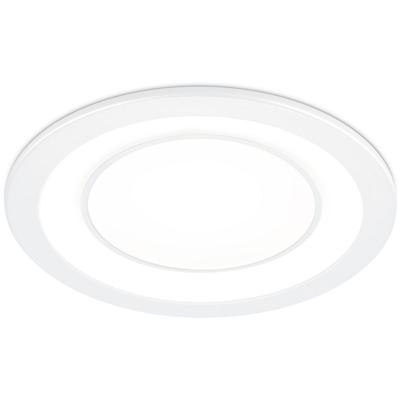Energiezuinige LED Inbouwspot 10W - Warm Wit 3000K - Ø140mm - Mat Wit