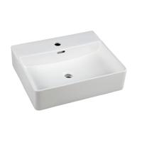 Best Design Wastafel Flaago Rechthoek 50 cm Mat Wit - thumbnail