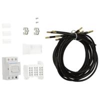 Hager ZY02PV Hager ZY02PV-pakket universeel 10 mm2 PV-surplus ZTP 750 mm tot 32 A Montageset Zwart 3-polig 1 stuk(s) - thumbnail