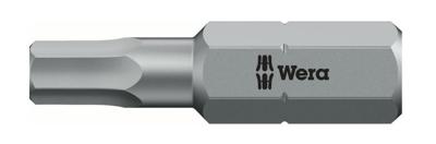 Wera 840/1 Z Zeskant Bits, Hex-Plus, 3/32 duim x 25 mm - 1 stuk(s) - 05135072001 Wera 840/1 Z Zeskant Bits, Hex-Plus, 3/32 duim x 25 mm - 1 stuk(s) - 05135072001