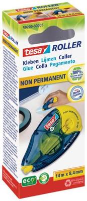 tesa Lijmroller ROLLER Non Permanent ecoLogo® 8.4 mm 14 m Weer verwijderbaar Navulbaar: Ja 59200-00005-06 1 stuk(s)