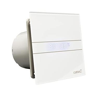 Badkamer Ventilator Cata E-150 GTH LED Axial Timer En Vochtsensor 150 mm 10W/19W Wit Cata