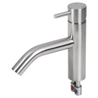 Differnz kraan gebogen koud/warm mat chroom - thumbnail