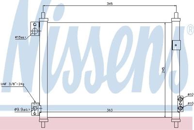 Condensator, airconditioning 940078