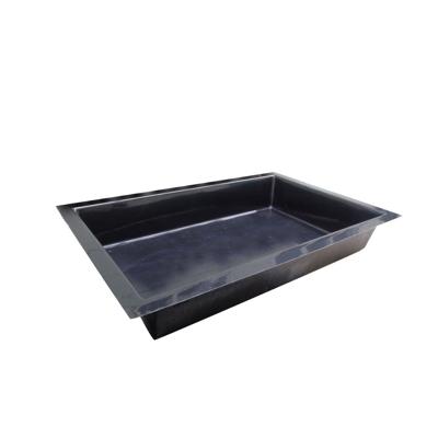 Jupiter polyester voorgevormde vijver 230 cm rechthoek