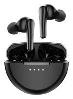Belkin SoundForm Rhythm Oordopjes Draadloos, Oortjes met microfoon, snelladen via USB-C, 28 uur batterijduur, Waterdicht (IPX5), Bluetooth Earbuds voor o.a. iPhone, iPad, Galaxy, Pixel - Zwart - thumbnail